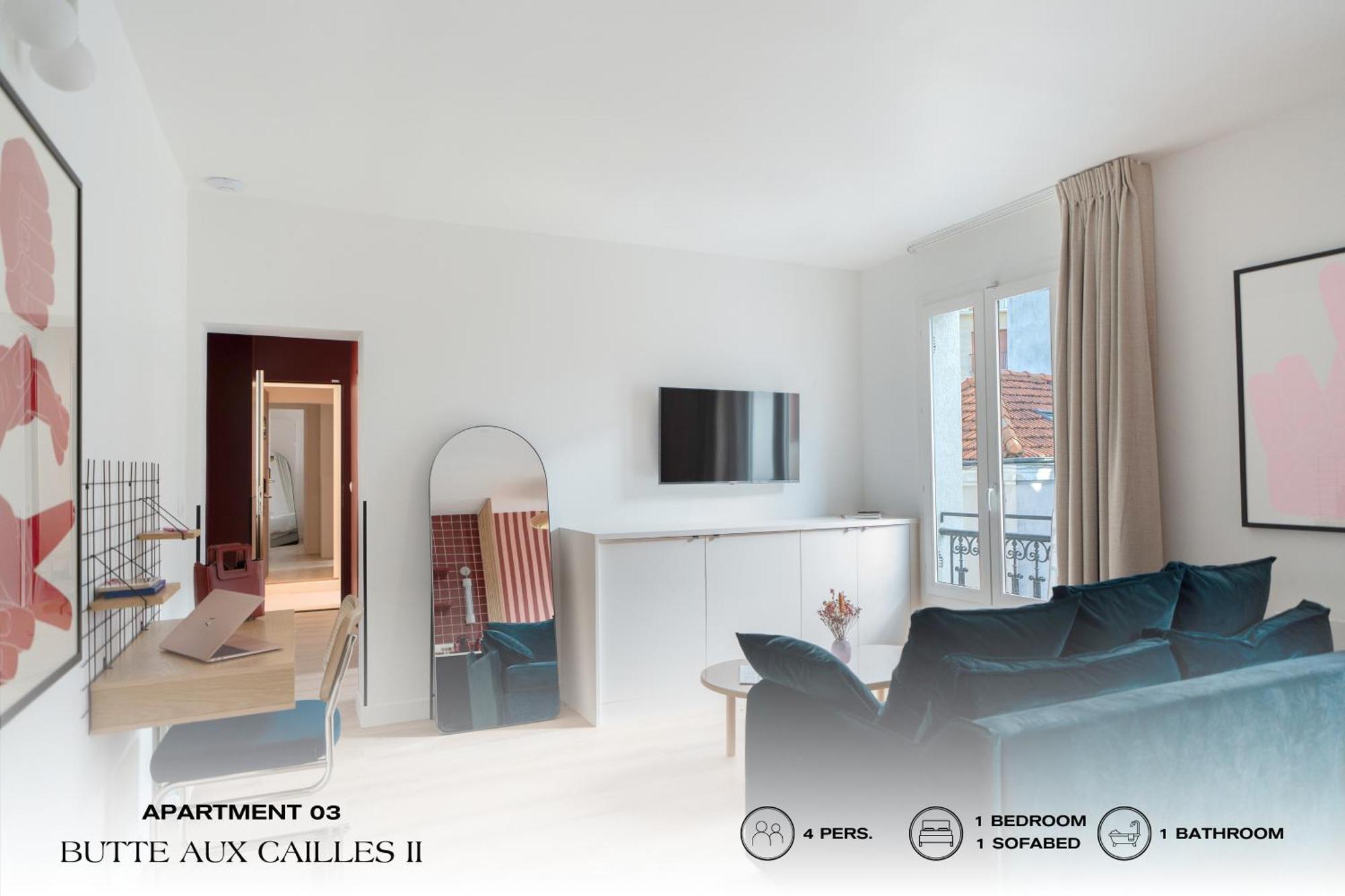 Beauquartier - Butte Aux Cailles Ii Apartment