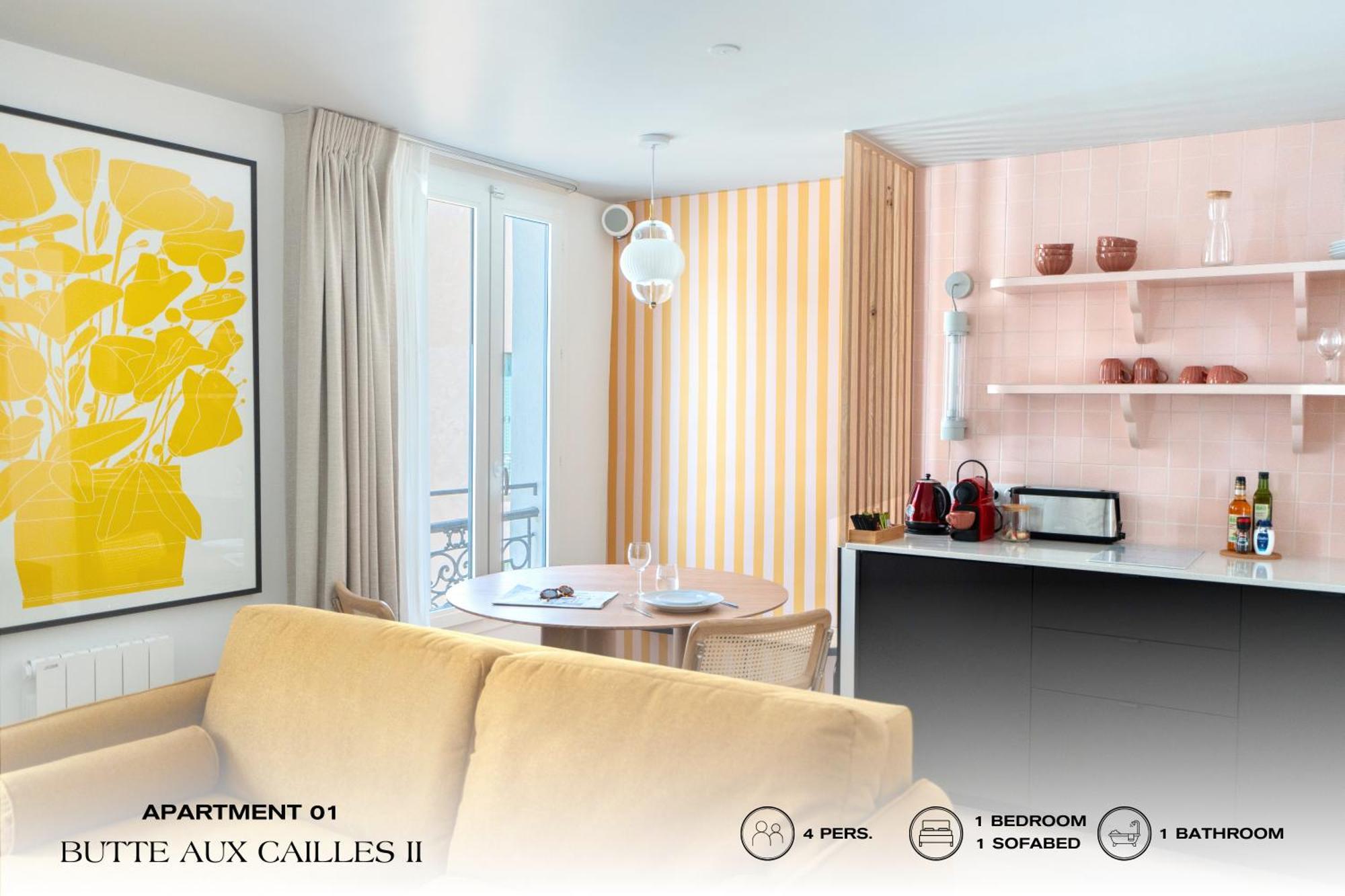 Beauquartier - Butte Aux Cailles Ii Apartment