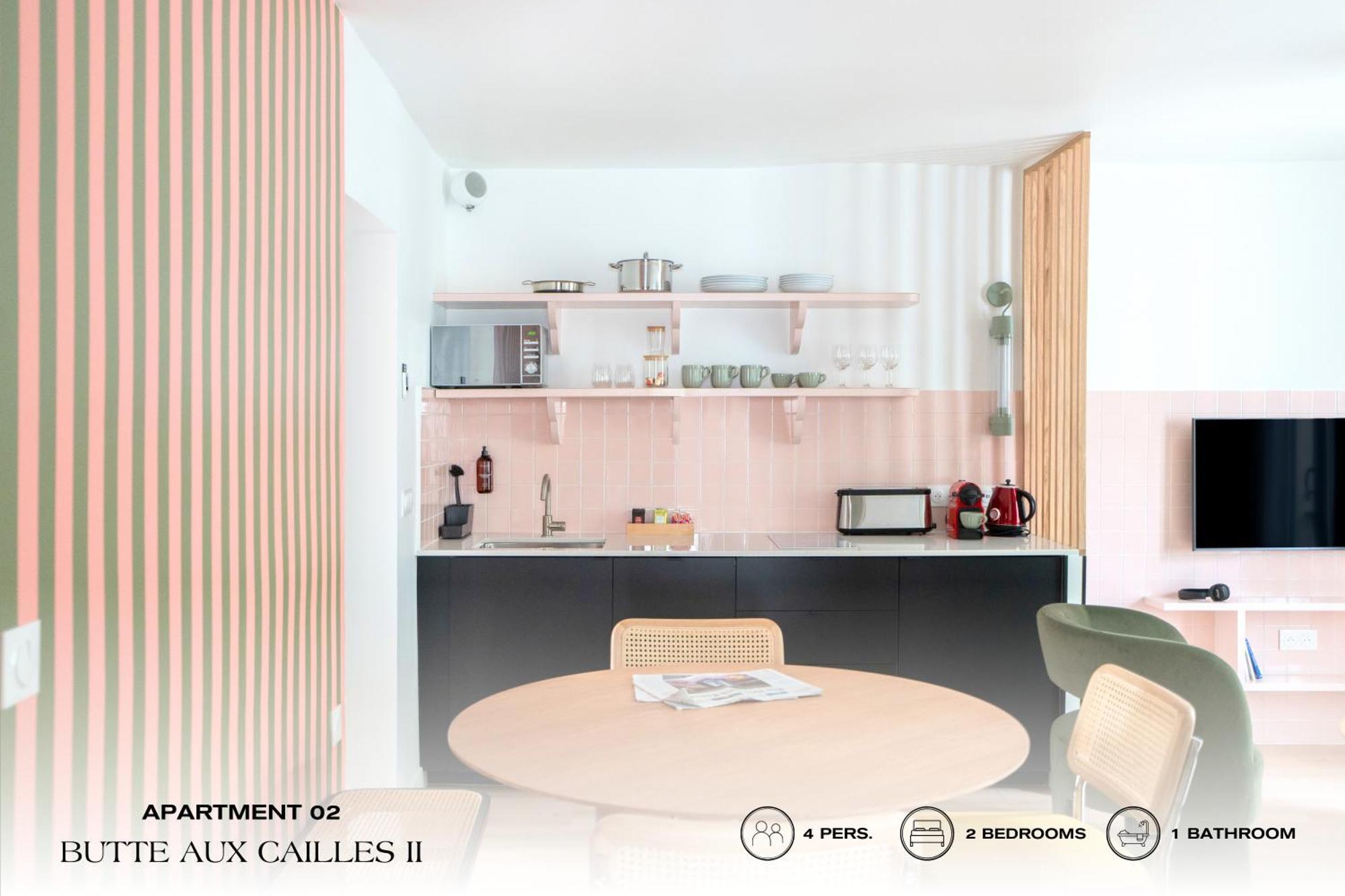 Beauquartier - Butte Aux Cailles Ii Apartment